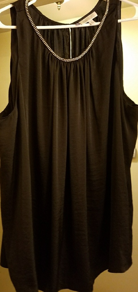 Plus size dressy tank top